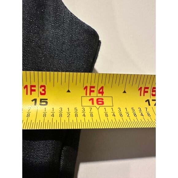 Calvin Klein Size 4 Collar Knee Length Wrap Dress Gray Workwear Office Collared - Picture 9 of 12